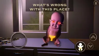Capturas de tela do Scary Baby in Pink House